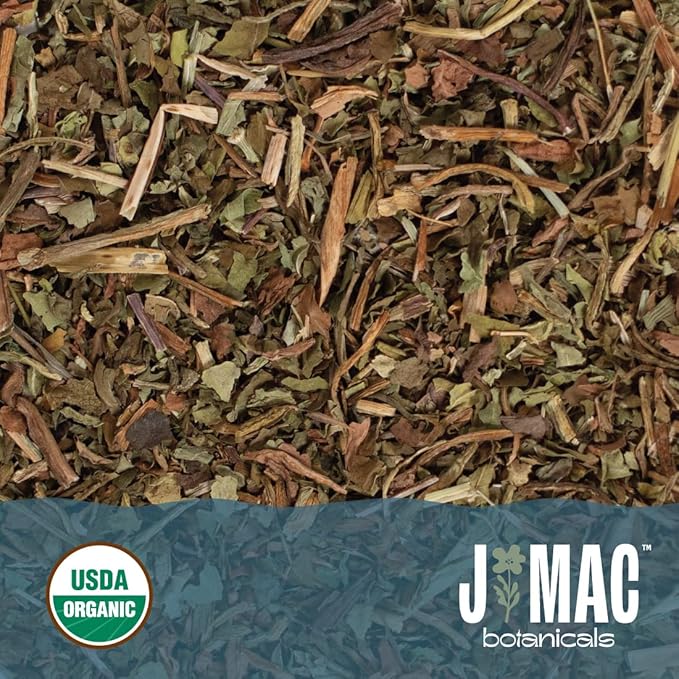 J Mac Botanicals, Organic Dandelion Leaves (4 oz bag) USDA Certified Organic Dandelion leaf tea, te diente de leon organico, Packaged in the USA, Cut and Sifted, No Caffeine - Bloomnest