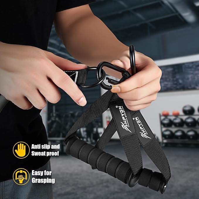 HPYGN Heavy Resistance Bands, 300LBS Exercise Bands for Working Out, Fitness Bands with Handles, Workout Bands for Men, Weight Bands Set for Muscle Training, Strength, Slim, Yoga, Home Gym Equipment - Bloomnest