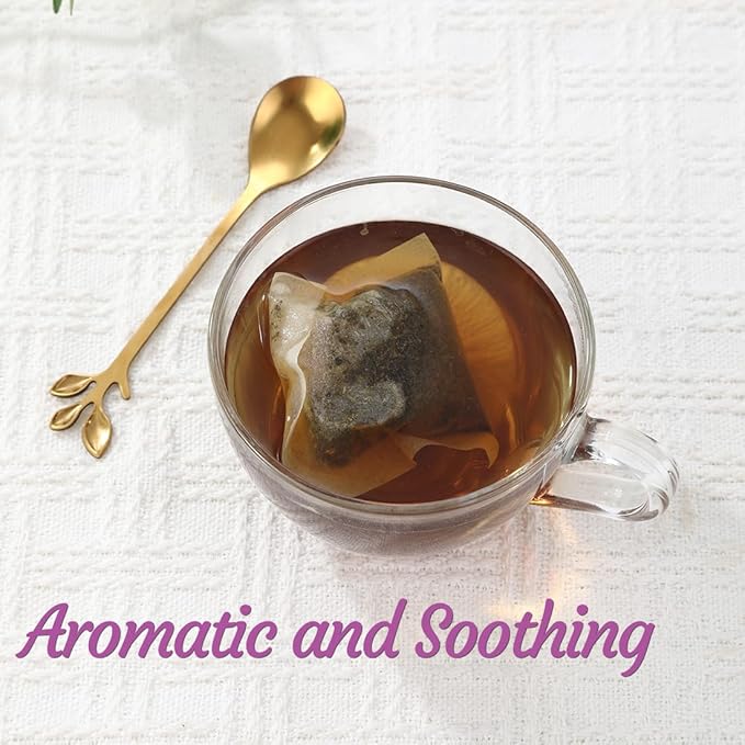 Premium 100 Echinacea Tea Bags, Made with 100% Natural Echinacea Purpurea Flower & Herb, Aid Digestion & Boost Immunity, No Additives & Caffeine Free. - Bloomnest