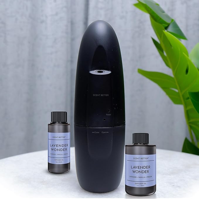 Scent Better Lavender Wonder Aroma Essential Oil Blend: an Aromatherapy Blend of Lavender, Soft Vanilla, and Freesia for Ultrasonic Diffusers & Nebulizers (2 Fl Oz, 60 mL) - Bloomnest