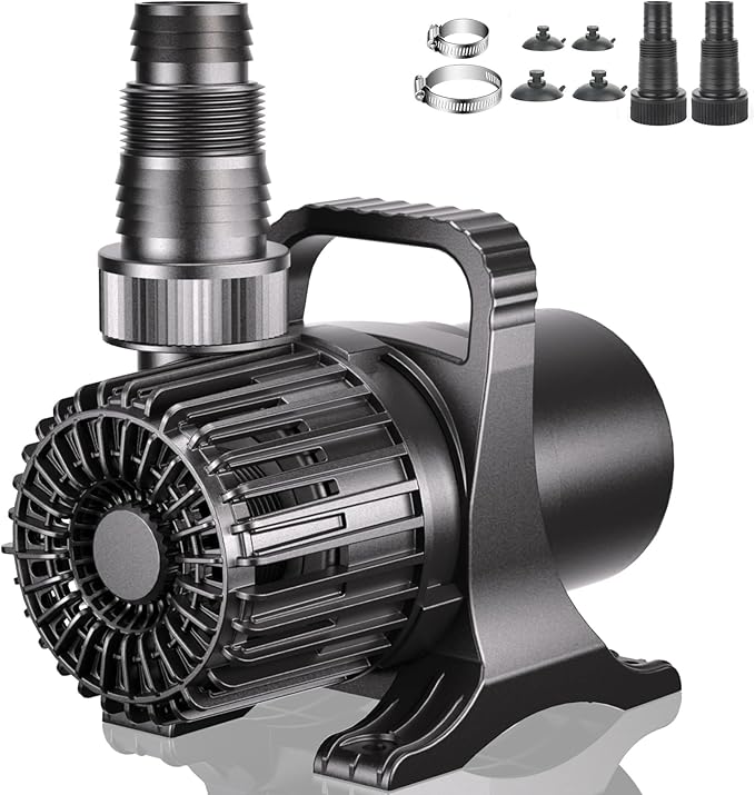WaterRebirth (2900GPH-155W,UL listed) High Flow Large Fountain Submersible Water Pond Sump Pump Aquarium Electric Waterfall Pump Outdoor PS- 2900 - Bloomnest