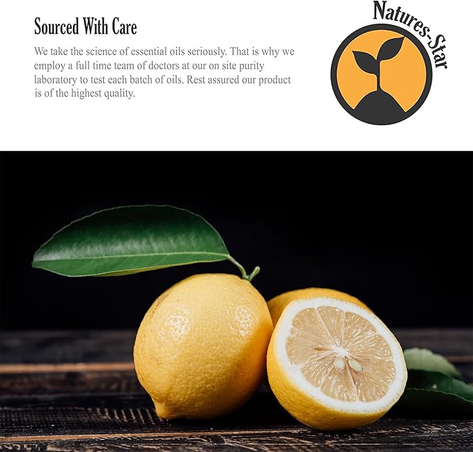Lemon Essential Oil 16 oz for Cleaning, Diffuser, Humidifier & Aromatherapy Body Massage – Oil for Skin, Home Candle Making & Lemon Fragrance Scent - Bloomnest