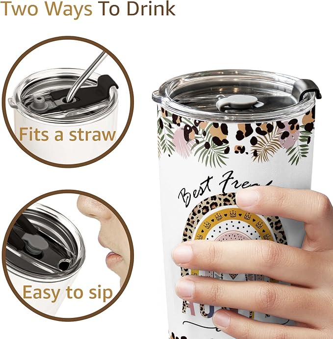 Macorner Aunt Gifts Tumbler - Stainless Steel 20oz - Best Auntie Ever Gift - Birthday & Christmas Idea for Aunt from Niece or Nephew - Bloomnest