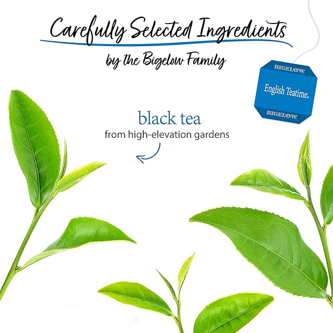 Bigelow Tea English Teatime Black Tea, Caffeinated Tea, 20 Count Box (Pack of 6), 120 Total Tea Bags - Bloomnest