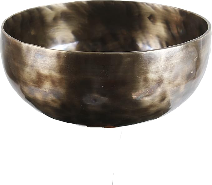 ESK 7 inch Tibetan Singing Bowl set ,Meditation, zen decor, Spiritual and Body Healing and Energy Cleansing ,Handmade, Comes w/ silk cushions, sticks and Flag - Bloomnest