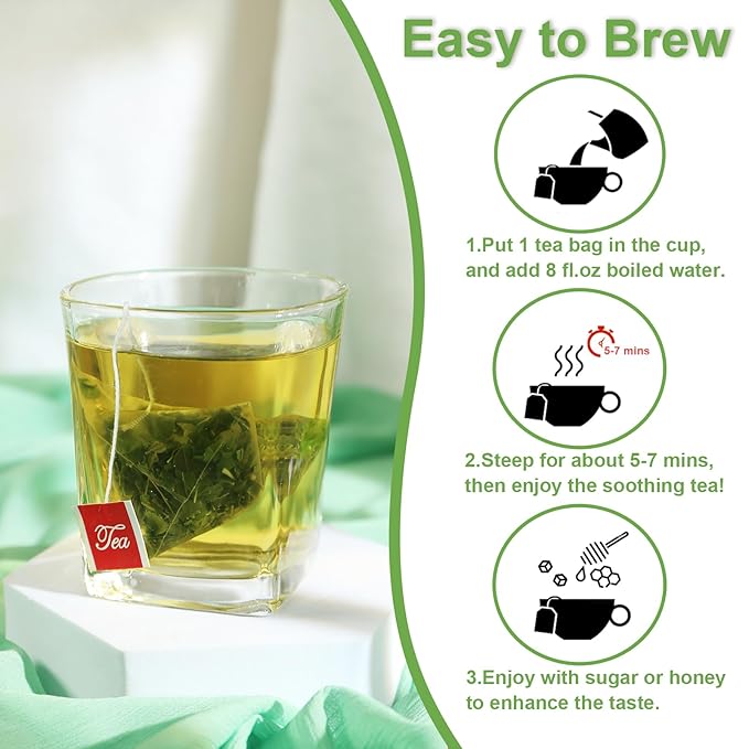 TEARELAE - Moringa Tea - 2g x 80 Count - Premium Moringa Leaves Tea Bags - Boost Immunity, Aid in Digestion - Non-GMO - Caffeine-Free - Bloomnest