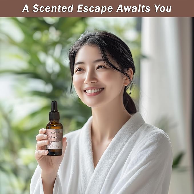 Bath Spa Gift Sets - Luxury Basket With Coconut & Vanilla - Spa Kit Includes Wash, Bubble Bath, Lotion, Bath Salts, Body Scrub, Shower Puff, Bathbombs, Soap and Towel - Bloomnest