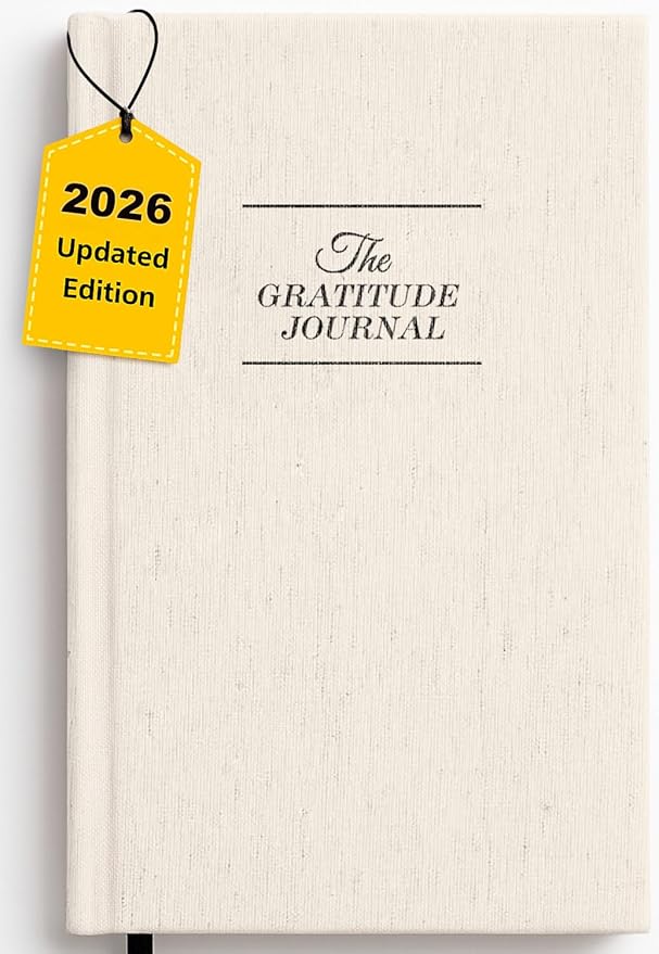 The Original Gratitude Journal - 5 Minute Gratitude Practice with Inspiring Prompts & Quotes for Mindfulness, Reflection & Personal Growth 2026 - Wellness Journal for Men & Women Bloomnest