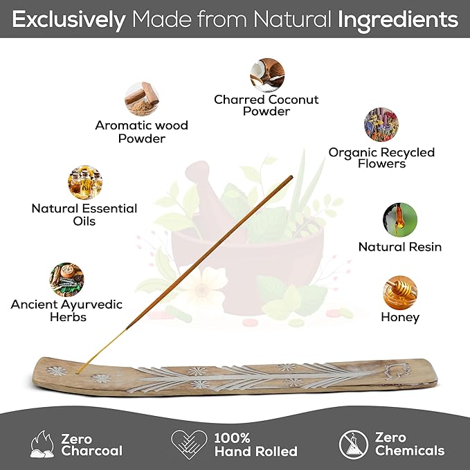 Satya Super Hit Incense Sticks, Satya Bng (Bangalore) 15gmx3 Pack (45 GMS) with Raajsee Insense Holder Bundle, Satya Nagchampa Natural - Bloomnest