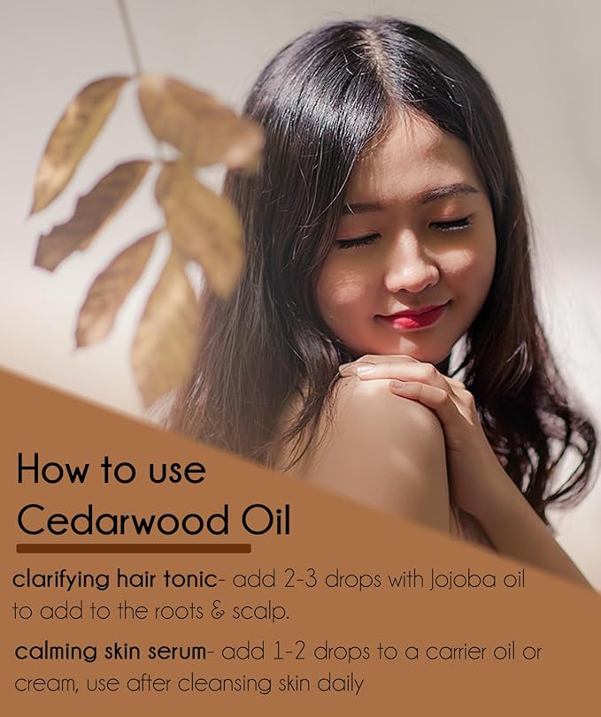GreenHealth - 5 ml Cedarwood Texas Essential Oil - 100% Pure