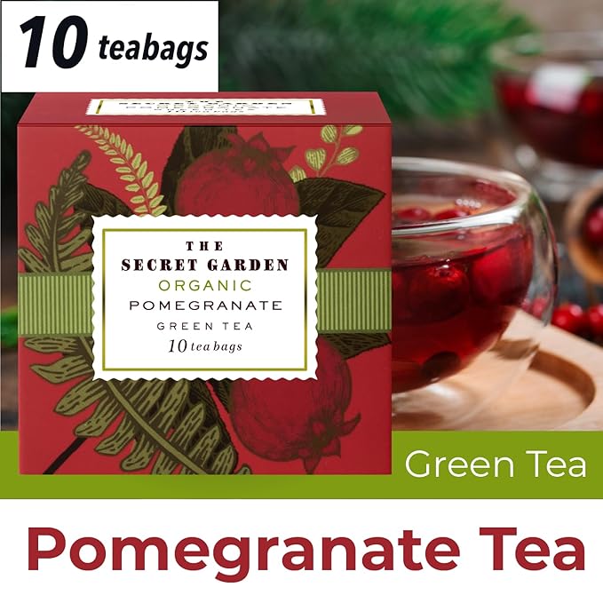 Premium Organic Holiday Tea Bag Sampler Gift Box - 90 Bags 9 Exotic Flavors Herbal Orange Spice, Mango, Earl Grey, Pomegranate, Peach, Green, Ginger Peach, Lemon Ginger, Acai Berry - Bloomnest