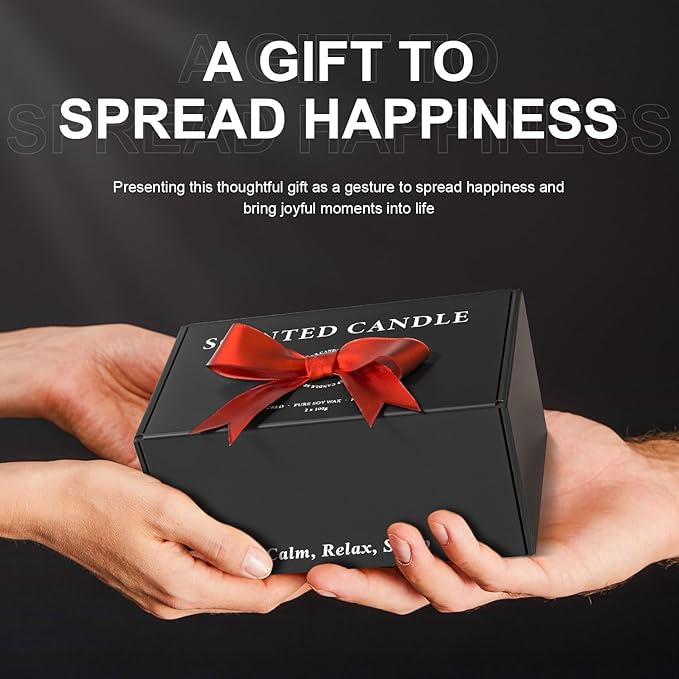 BOYUJK Candles for Home - Scented Candle Set for Stress Relief and Sleep, Birthday Gifts for Men - Bloomnest