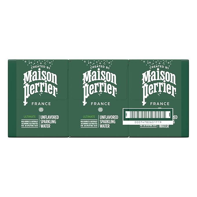Maison Perrier Ultimate Sparkling Water, 11.15 Fl Oz Cans, 8 Count, 3 Pack - Bloomnest