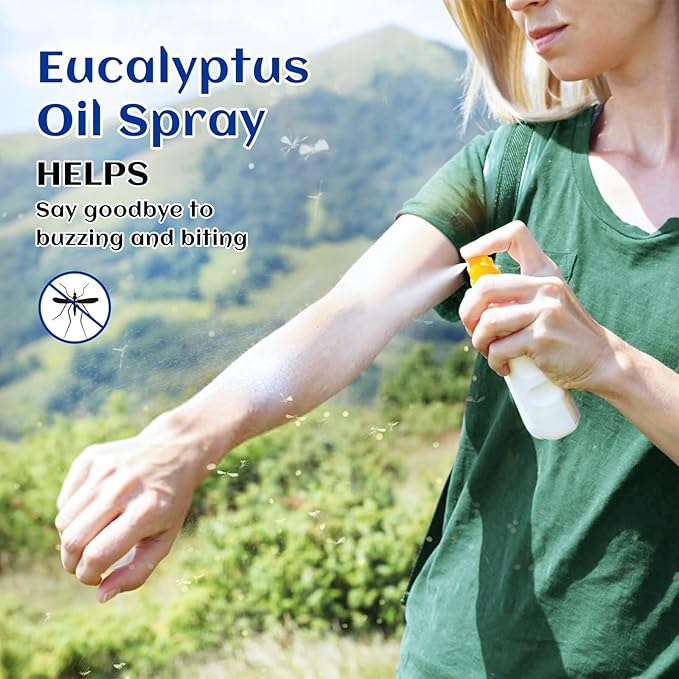 HIQILI Eucalyptus Essential Oil for Spray, Diffuser & Skin, 100% Pure Undiluted - 16 Fl Oz - Bloomnest