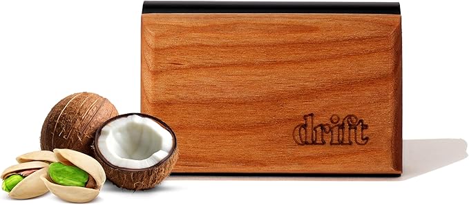 Drift Car Air Freshener - Wood Fragrance - Automotive Odor Eliminator - Long Lasting Scent - Scent Refill - Coconut & Pistachio Starter Kit - Bloomnest