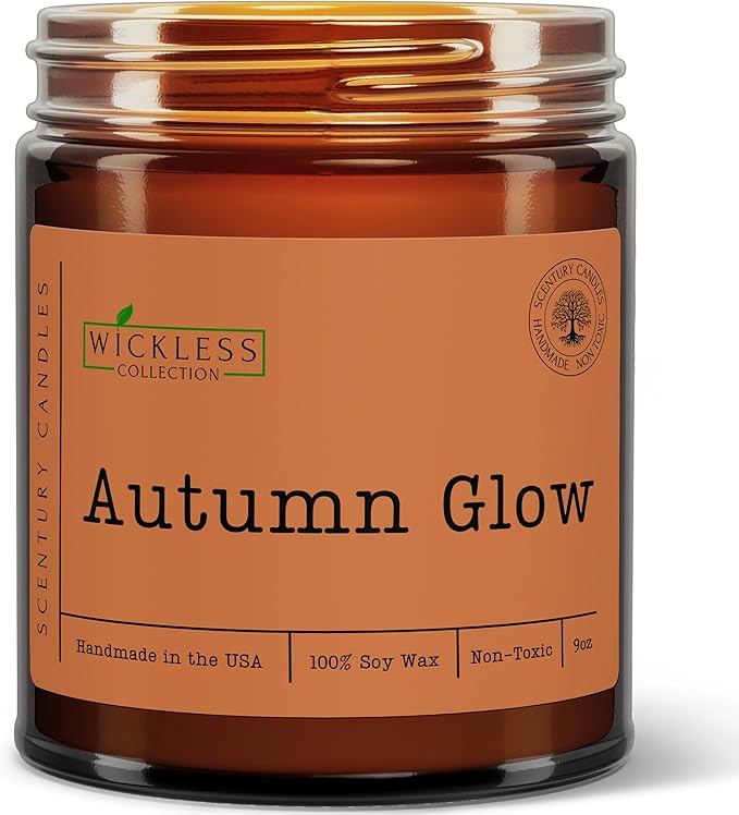 Wickless Candles for Candle Warmer Lamp, Many Scents to Choose, 100% Non-Toxic Soy Wax, Scented Candle Melts for Warming Plate, Handmade in The USA (Autumn Glow) - Bloomnest