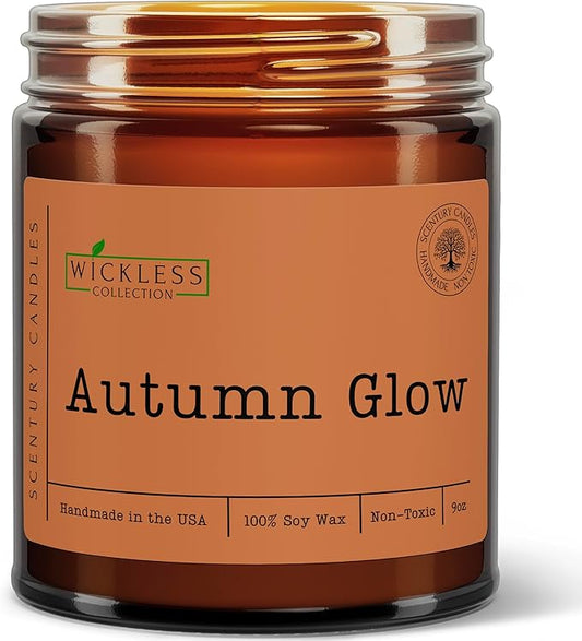 Wickless Candles for Candle Warmer Lamp, Many Scents to Choose, 100% Non-Toxic Soy Wax, Scented Candle Melts for Warming Plate, Handmade in The USA (Autumn Glow) - Bloomnest