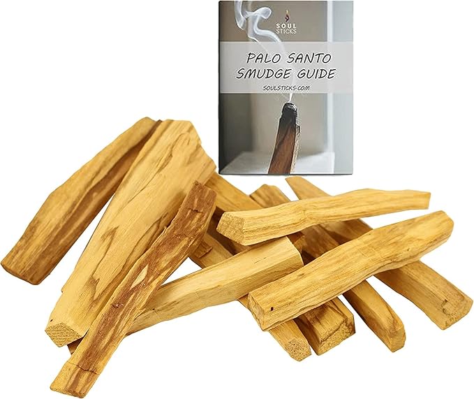 Ancient VEDA Palo Santo Sticks Premium Grade from Peru | Sacred Wood for Smudging, Meditation, Cleansing & Yoga (100 Pack) AncientVeda