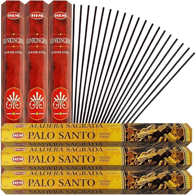 Palo Santo Incense Sticks & Holder Bundle Variety Pack from Hem Trumiri Insense Insence