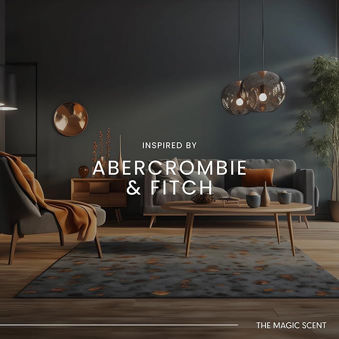The Magic Scent Mahogany & Teakwood Diffuser Oil - Hotel & Home Luxury Scents Inspired by Abercrombie & Fitch - Diffuser Oil Scents for Home Designed for Use in All Diffusers - 8.5 fl oz, 250 mL - Bloomnest