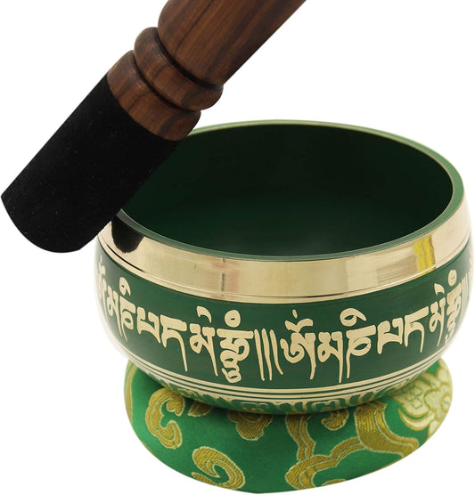 Seven Chakra Tibetan singing bowls set, choose your favorite chakra bowl, improve your chakra meditation practice (The Heart Chakra)