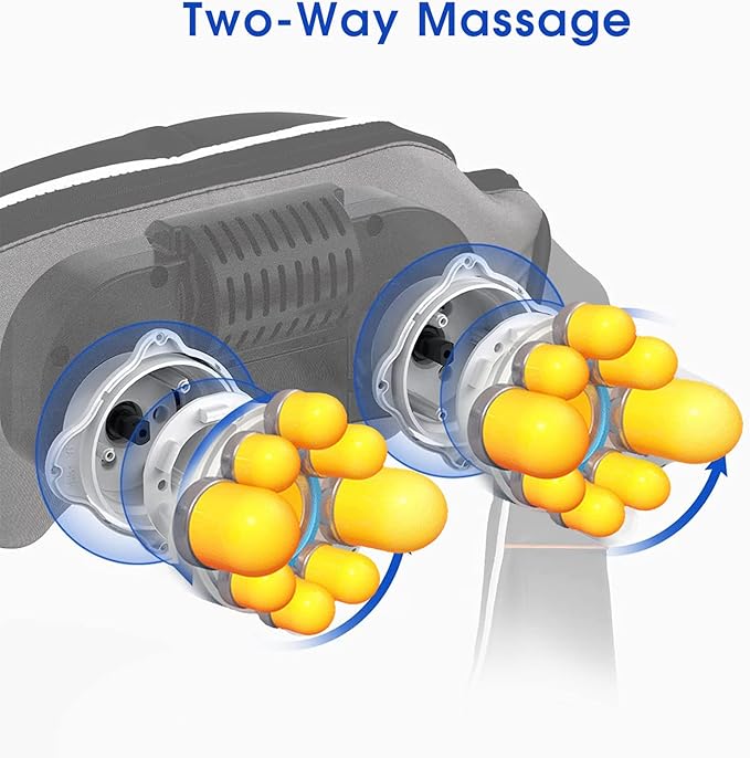 Neck and Shoulder Massager with Heat, Shiatsu Neck Massager for Neck and Shoulder Massage, Neck and Back Massager for Office & Home Use, Birthday Gifts