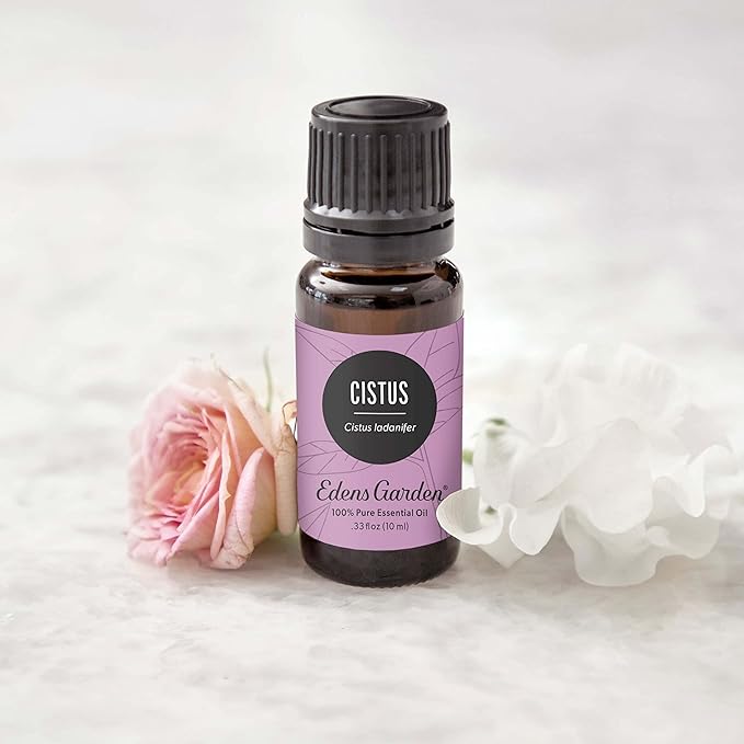 Edens Garden Cistus Essential Oil, 100% Pure Therapeutic Grade (Undiluted Natural/Homeopathic Aromatherapy Scented Essential Oil Singles) 30 ml EdensGarden