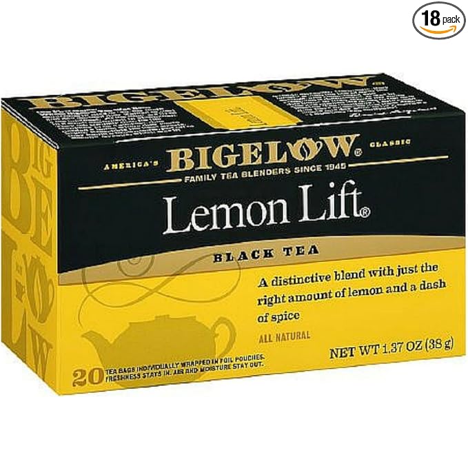 Bigelow Tea Lemon Lift 20 Count (Pack of 18) - Bloomnest