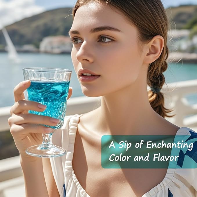 Ovikaso Tea, Butterfly Pea Flower Tea, 3.53 oz (300+ Cups), 100% Natural, Non-GMO, No Caffeine, Brew Hot or Iced tea, Baking, Cocktail, Herbal Tea - Bloomnest