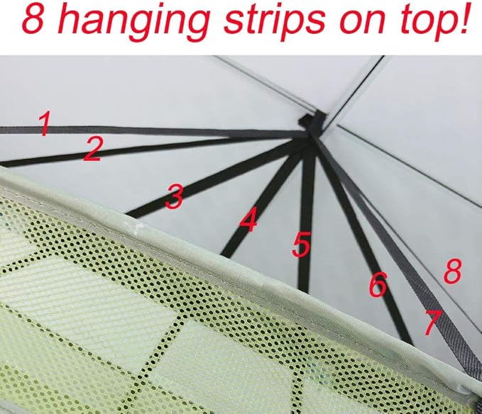HORTIPOTS Herb Drying Rack 3 ft Hanging Dry Net 36 Inch for Curing Hydroponic Herb Vegetable Fruit Flower - Bloomnest