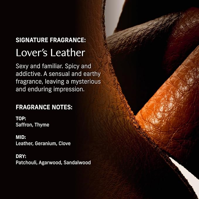 CYKLAR Perfume Oil Roll-On. Travel-Friendly Lover’s Leather Fragrance with Saffron, Leather, and Sandalwood. Long-Lasting Essential Oil Parfum for Women and Men. 0.5 Fl Oz Scented Rollerball Bottle Cyklar