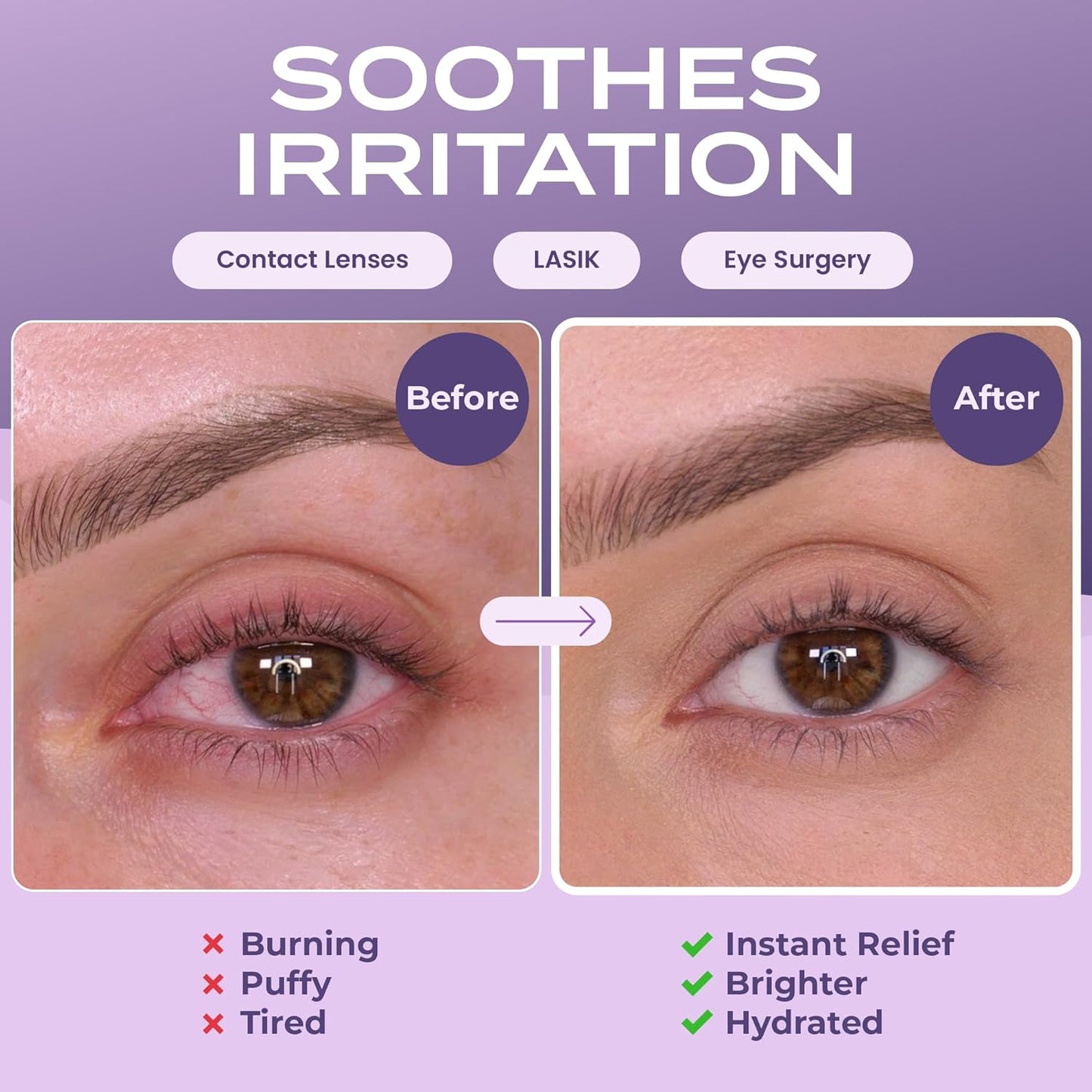 Body Restore Heated Eye Mask for Dry Eyes 5 Pack - Self Heating Warm Compress, Christmas Stocking Stuffers, White Elephant, Birthday Gifts for Women, Men, Stye Eye Treatment, Relaxation - Lavender