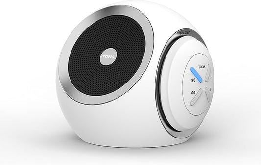 White Noise Machine, 30 Soothing Sounds Options Including Fan, Nature & White Noise, Sleep Timer, Bluetooth, Adjustable Volume, Sleep Sound Machine for Adults iTOMA 318 - Bloomnest
