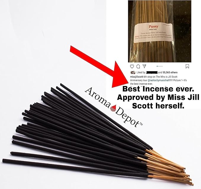 Sex on The Beach Exotic Charcoal Incense Sticks. Approx. 85 to 100 Sticks Per Bundle, Length - 7 Inches, Each Natural Stick Burns for 35 to 45 mins Each. Long Lasting.100% Pure AromaDepotInc