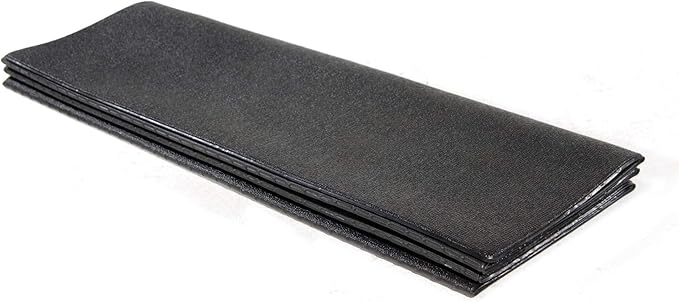 Stamina Fold-to-Fit Folding Equipment Mat (84-Inch by 36-Inch), Black - Bloomnest