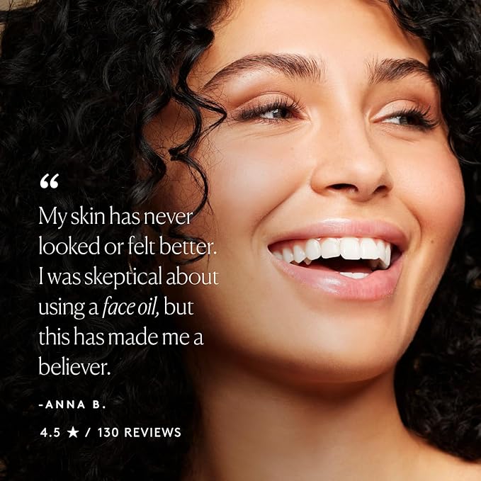 Naked & Thriving Detox Balancing Face Oil | Organic, Vegan, & Natural-Derived Skin Care | For Oily and Blemish-Prone Skin | with Jojoba, Primrose and Almond Oils f(1.18 oz/35 mL) - Bloomnest