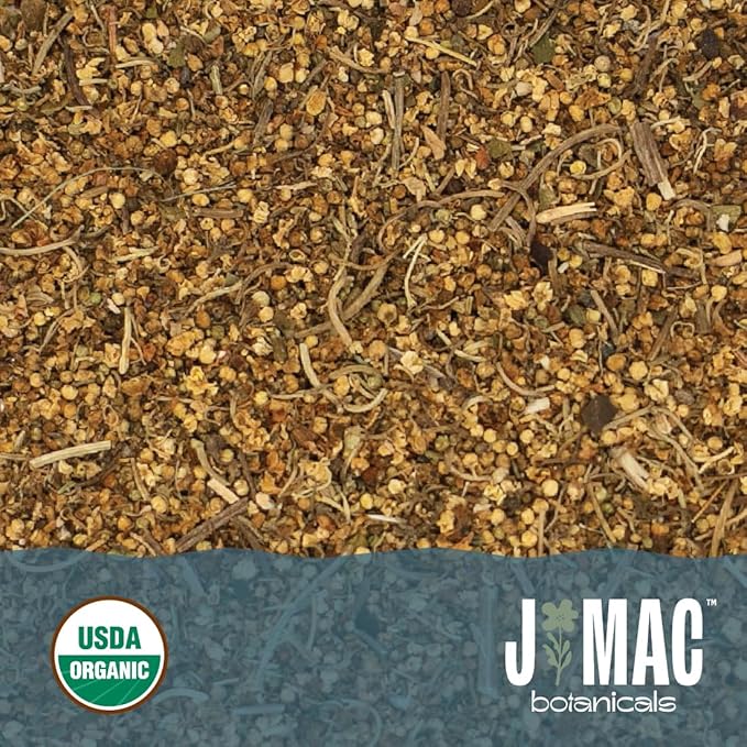 J Mac Botanicals Organic Elderflower, Herbal Tea - 16 ounces - Bloomnest