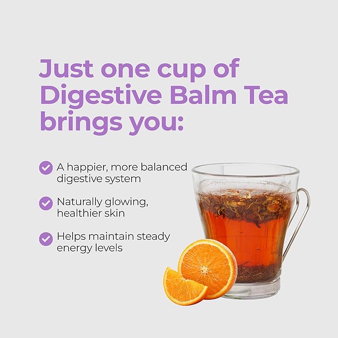 Michelle Peiret Digestive Tea, Chamomile Tea with Calendula Flowers for Digestive Support and Skin Vitality, All Natural Ingredients, 15 Servings - Bloomnest