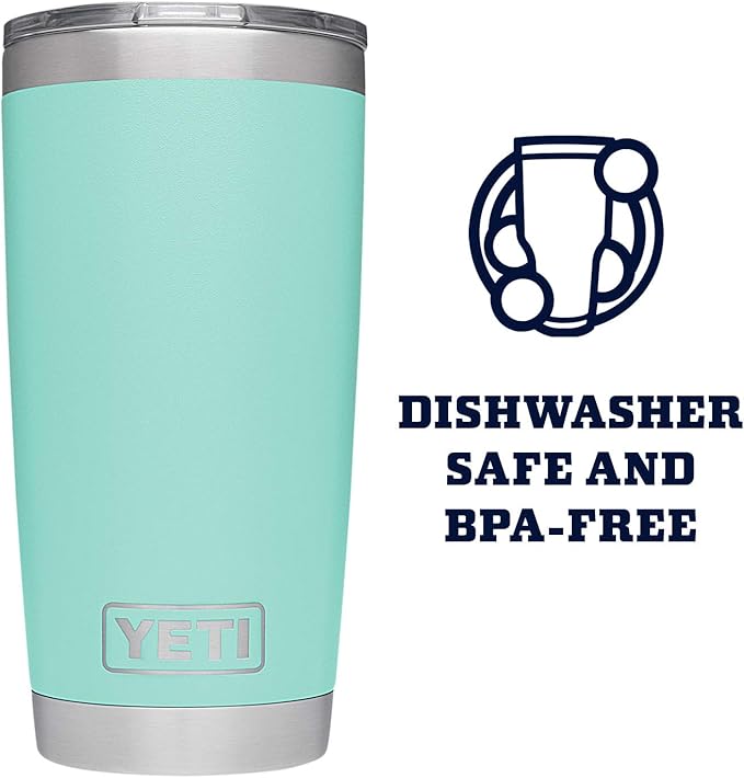 YETI Rambler 20 oz Stainless Steel Vacuum Insulated Tumbler w/MagSlider Lid - Bloomnest