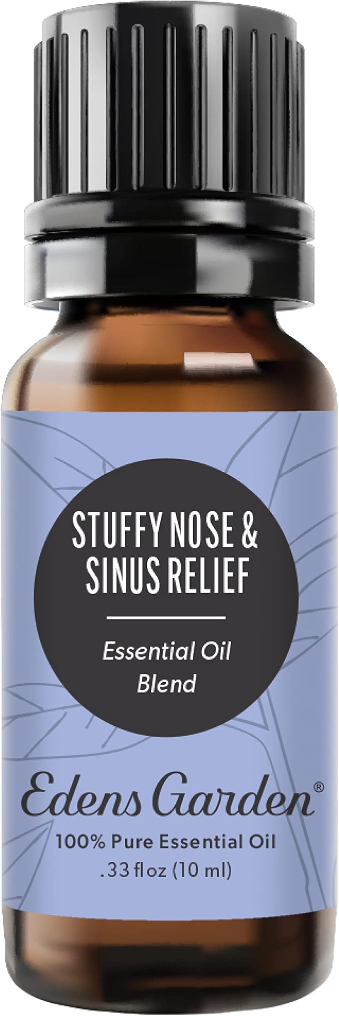 Edens Garden Stuffy Nose & Sinus Relief Essential Oil Blend- 100% Pure Premium Grade, Undiluted, Natural, Therapeutic, Aromatherapy, The Best for Diffusing, Skin, Face, Humidifiers 10 ml (.33 fl oz) - Bloomnest