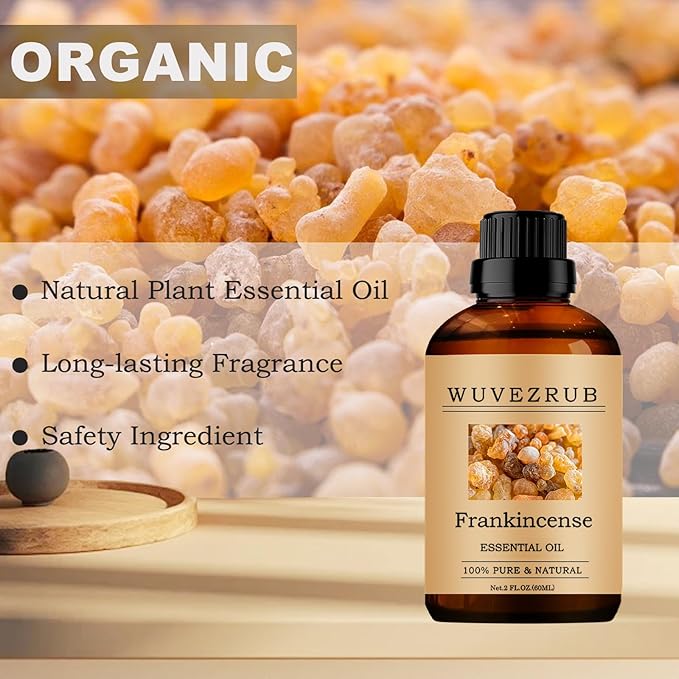 Frankincense Essential Oils, 60ML Pure and Natural Essential Oil for Aromatherapy Diffuser - Frankincense / 2 Fl Oz - Bloomnest