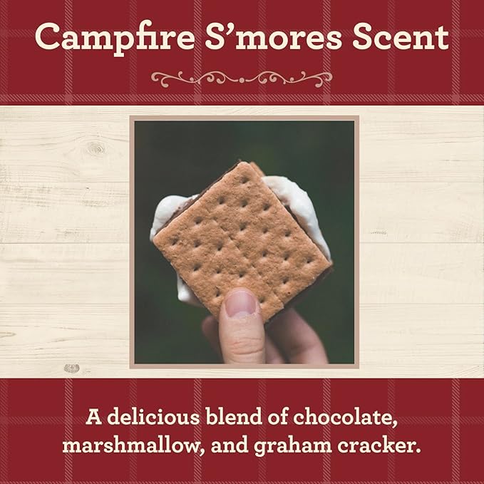 Our Own Candle Company Campfire S’Mores Scented Candle, Mason Jar, 13oz, Long Lasting 100 Hour Burn, Fall & Holiday Gift - Bloomnest