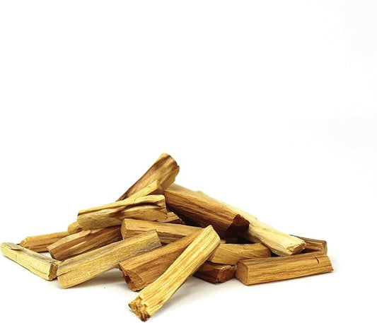 NIRDOSH Palo Santo Incense Sticks Sahumito 100% Natural - 25 Wood Sticks 1,96in - Innovation Organic Incense for Sublimation - Negative Energy Cleansing - Original Palo Santo Wood Bursera Graveolens NIRDOSH