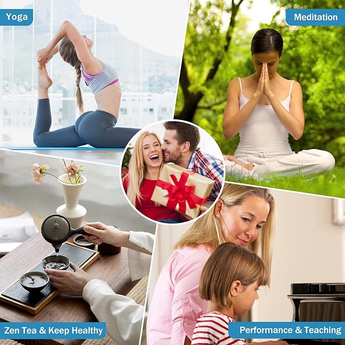 Steel Tongue Drum 12 Inch 15 Notes: Handpan Drums Set with Music Book Mallets Carry Bag - Hand Pan Instrument for Adults Musical Education Meditation Yoga Chakra (Blue)