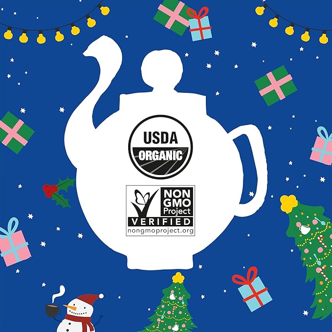 Clipper Tea: Tea Advent Calendar for 2025 Christmas Holiday – Sampler Set Gift w/ 12 Organic Flavors, Mix of Lemon, Ginger, Sleep, Herbal, Green & Black Tea Blends – 1 Variety Pack, 24 Individual Bags - Bloomnest