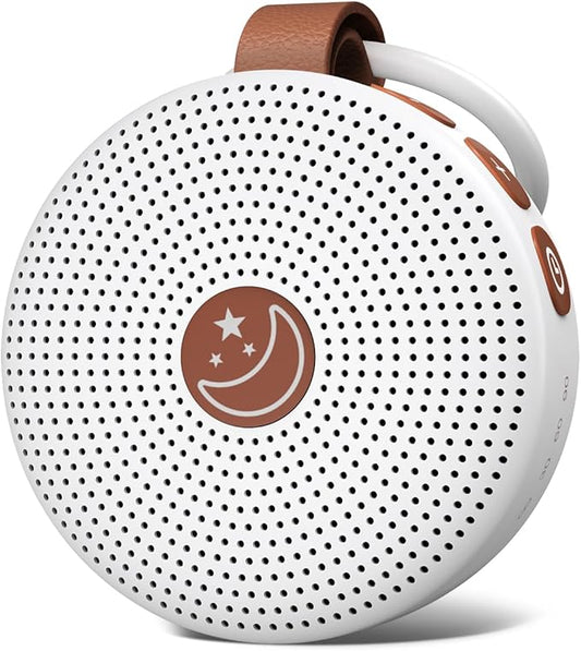 Sound Machine Mini Portable Baby White Noise Machine with 30 Soothing Sounds for Kids Adults Auto-Off Timer 32 Volume Levels Rechargeable Brown Noise Sleep Machine for Home Office Privacy and Travel - Bloomnest