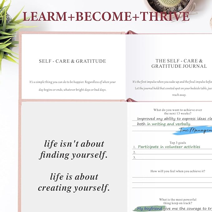 5 MINUTES A DAY Self-love Journal for Women, Self-Love Workbook Guided Journal with Prompts to Practice Self-care, Reflection & Self-help, Mental Health, Gratitude & Mindfulness - Pink 5MINUTESADAY