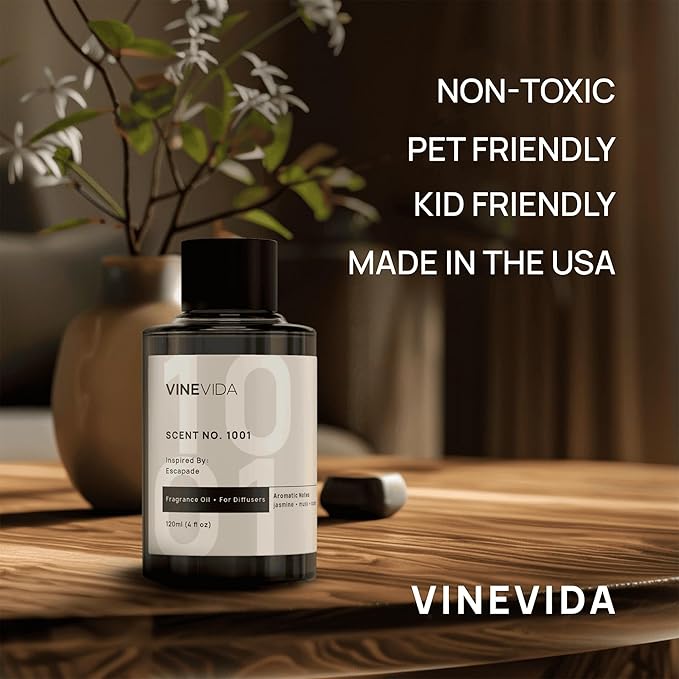VINEVIDA [128 Oz] Inspired by: Palo Santo; Diffuser Oil Refill | Premium Scent Diffuser Oil for Home - Bloomnest