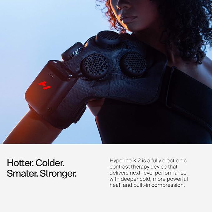 Hyperice X2 Shoulder - Advanced Heat and Cold Contrast Therapy - Pain and Inflammation Relief - Provides Increased Range of Motion - FSA-HSA - Bloomnest
