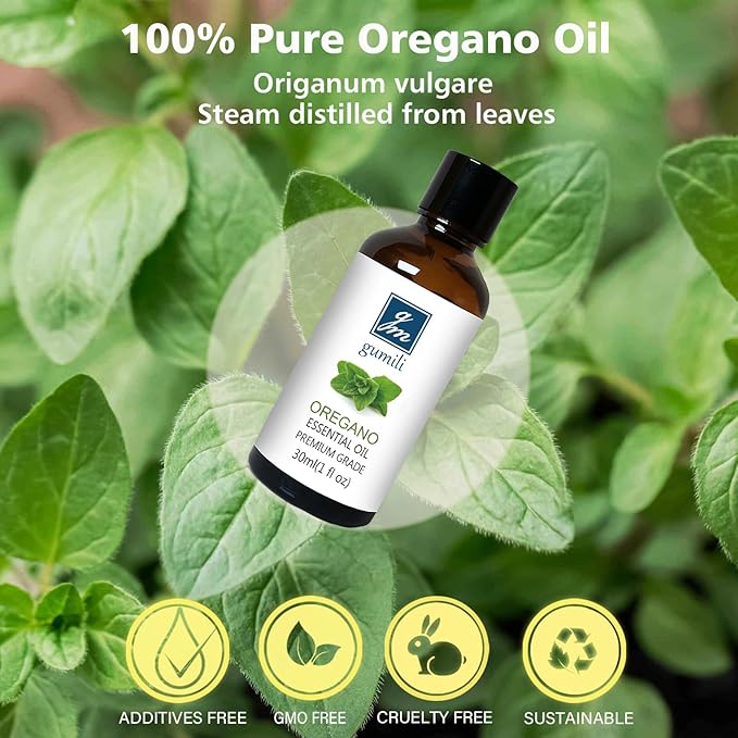 Oregano Essential Oil 1 Oz - 100% Pure & Natural Oregano Oil for Skin, Diffuser, Massage & Aromatherapy - 30ml - Bloomnest